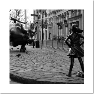 Fearless Girl Posters and Art